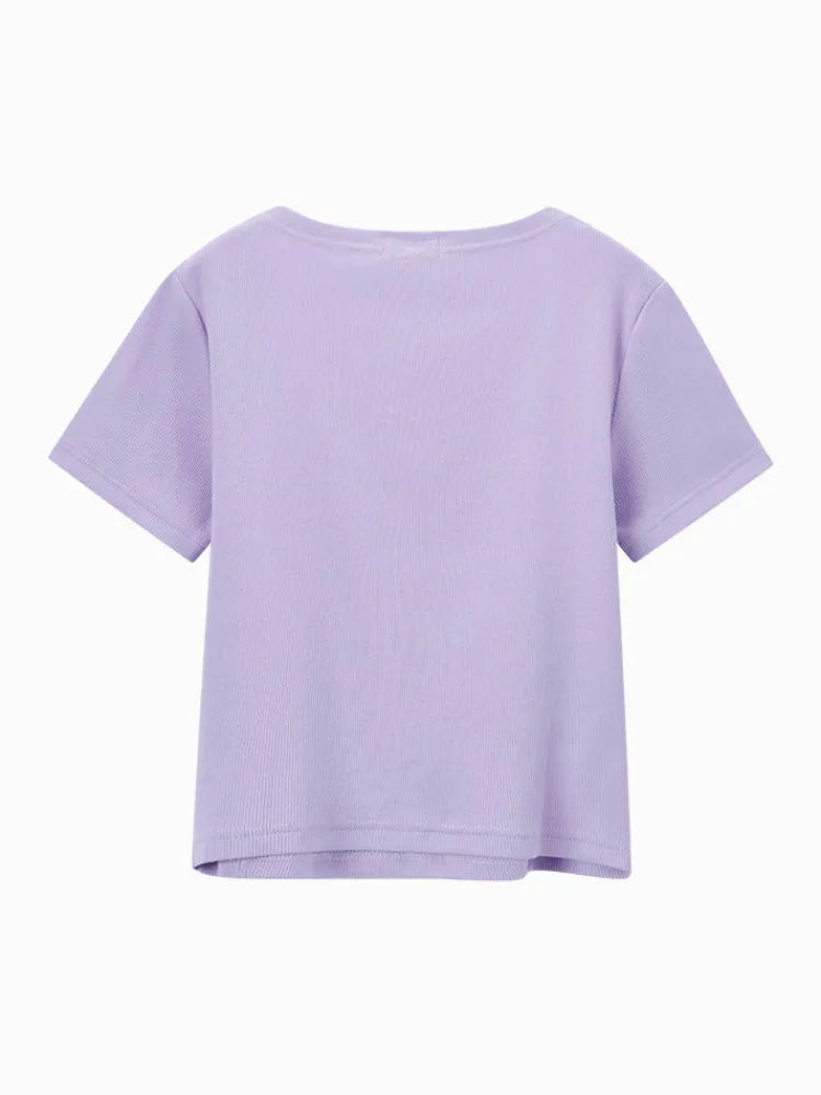 womens_knitted_other_shor_4.webp Women SEMIR Women's Knitted Other Short- sleeve T-Shirts