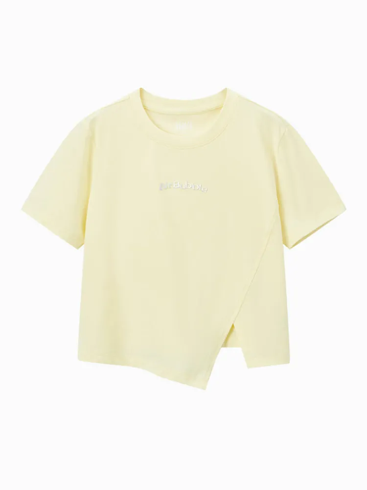 womens_knitted_round_neck_3.webp Women SEMIR Women's Knitted Round Neck Short Sleeves T-Shirt