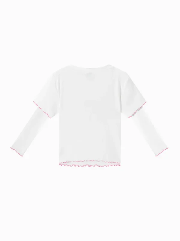 Women SEMIR Women's Knitted Round Neck Short Sleeves T-Shirt