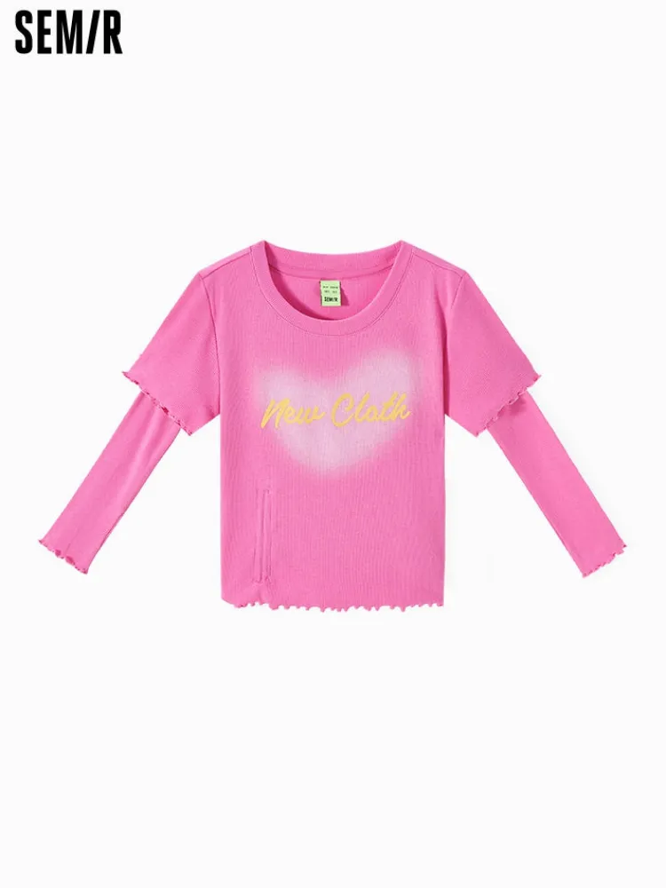 womens_knitted_round_neck_5-3.webp Women SEMIR Women's Knitted Round Neck Short Sleeves T-Shirt