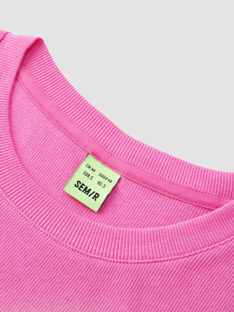 womens_knitted_round_neck_7-3.webp Women SEMIR Women's Knitted Round Neck Short Sleeves T-Shirt
