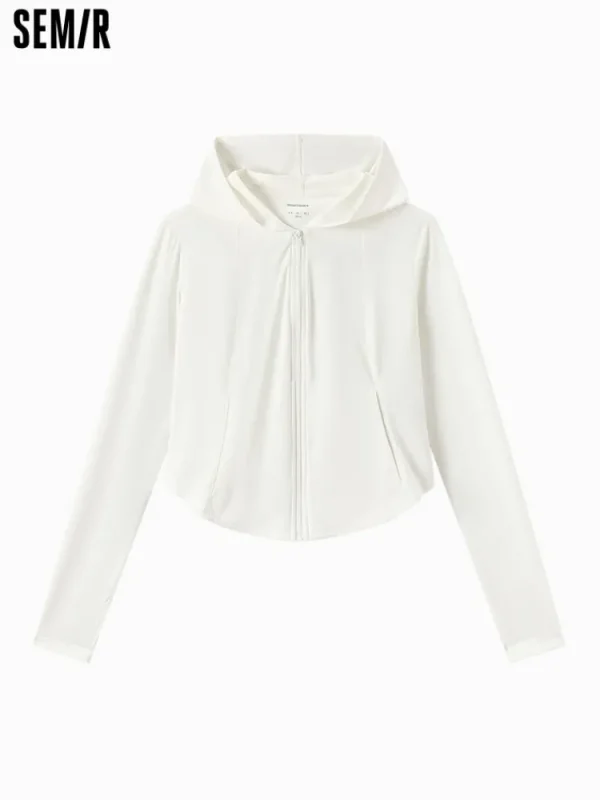 Women SEMIR Women's Knitted Sun Protection Cooling Knitted Jacket