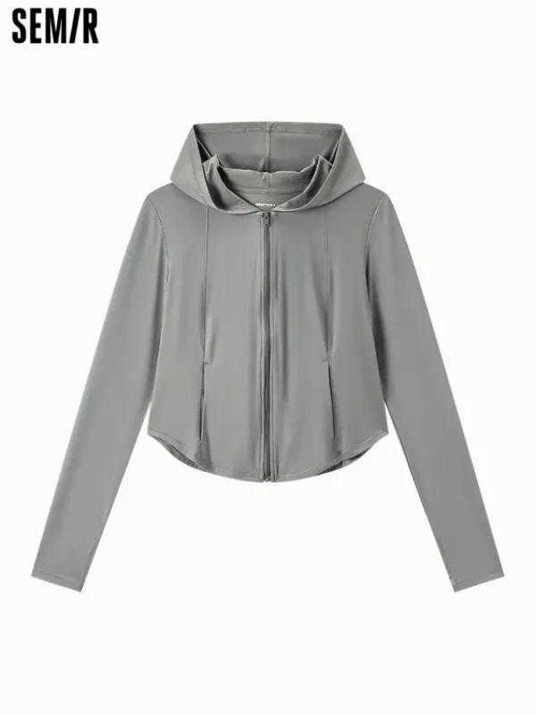 Women SEMIR Women's Knitted Sun Protection Cooling Knitted Jacket