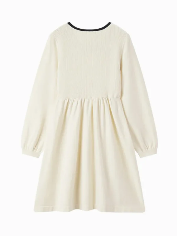 Women SEMIR Women's light khaki wool dress