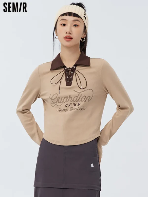 Women SEMIR Women's Monogram POLO T-shirt