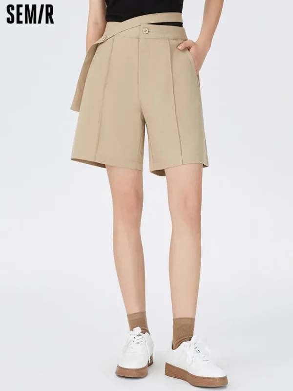 Women SEMIR Women's Other Chemical Fiber Casual Pants