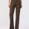 Women SEMIR Women's Stretch Washed Cotton Flared Pants