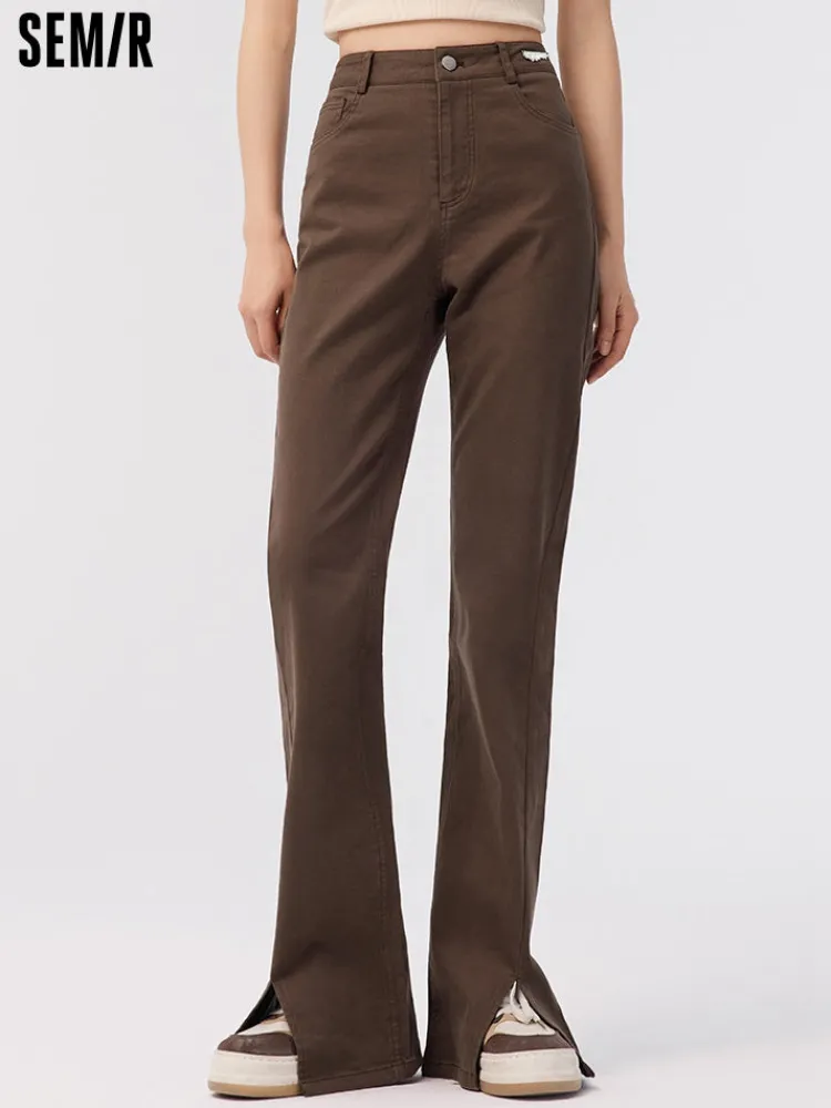 womens_stretch_washed_cot_0.webp Women SEMIR Women's Stretch Washed Cotton Flared Pants