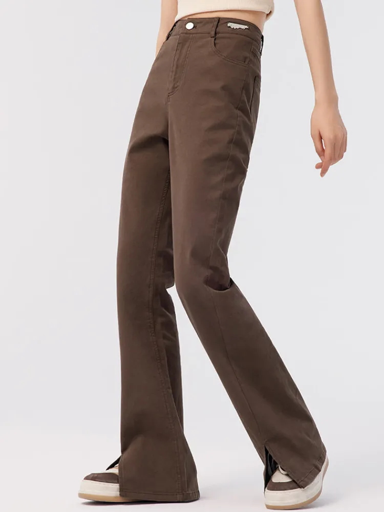 womens_stretch_washed_cot_1.webp Women SEMIR Women's Stretch Washed Cotton Flared Pants