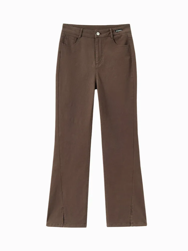 womens_stretch_washed_cot_3.webp Women SEMIR Women's Stretch Washed Cotton Flared Pants