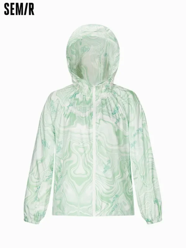 Women SEMIR Women's Sun Protection Chemical Fiber Jacket