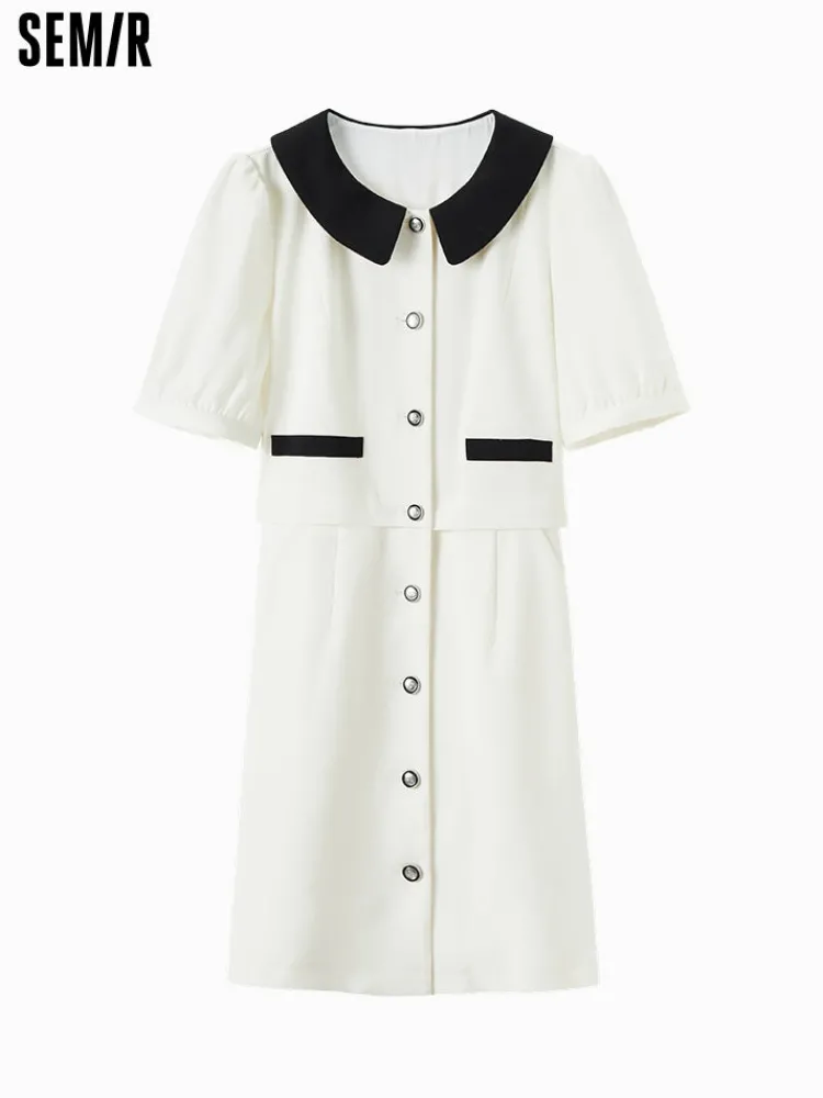 womens_textured_linenlike_0.webp Women SEMIR Women's Textured Linen-Like Woven Dress