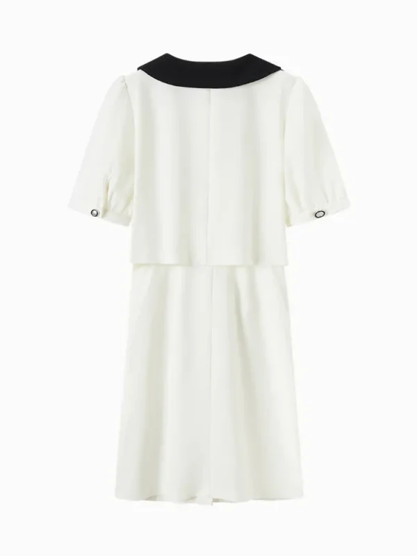 Women SEMIR Women's Textured Linen-Like Woven Dress