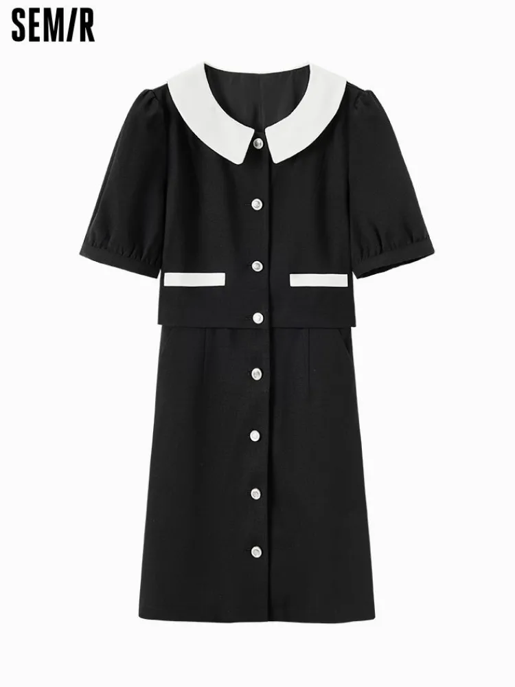 womens_textured_linenlike_11.webp Women SEMIR Women's Textured Linen-Like Woven Dress