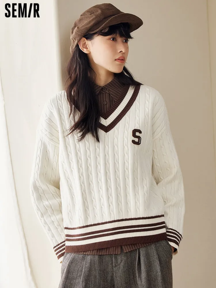 womens_vneck_sweater_0.webp Women SEMIR Women's V-neck sweater