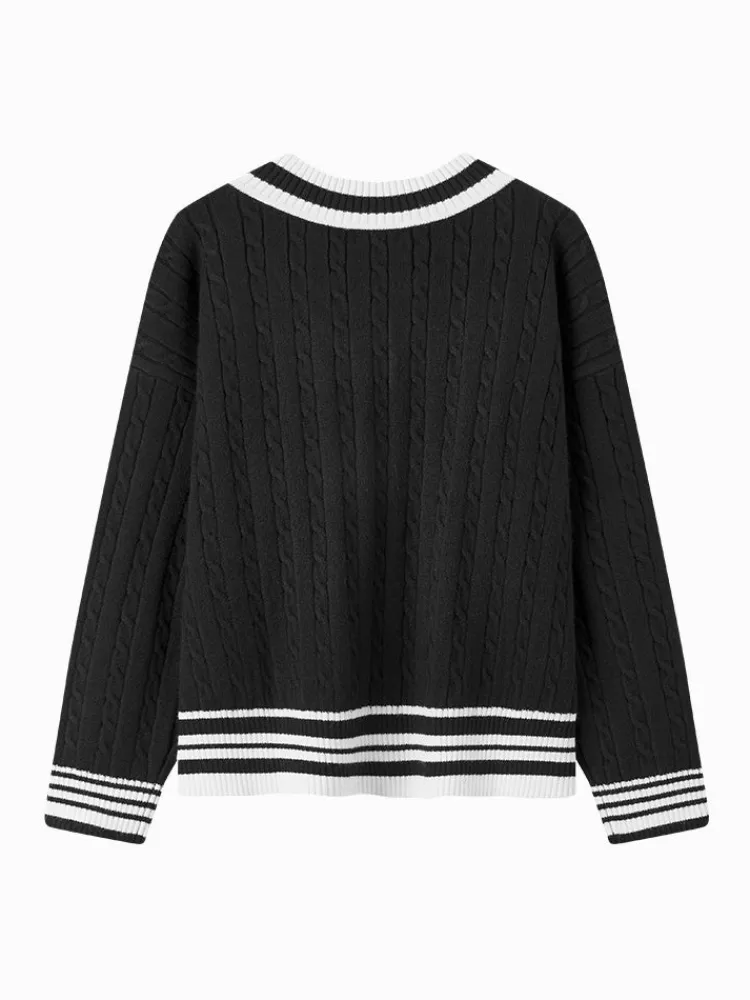 womens_vneck_sweater_11.webp Women SEMIR Women's V-neck sweater
