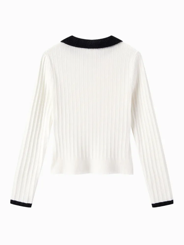 womens_white_and_black_ot_4.webp Women SEMIR Women's white and black other sweaters