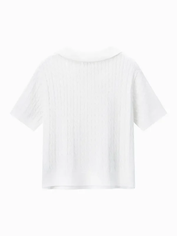 Women SEMIR Women's Worsted Lapel Sweater